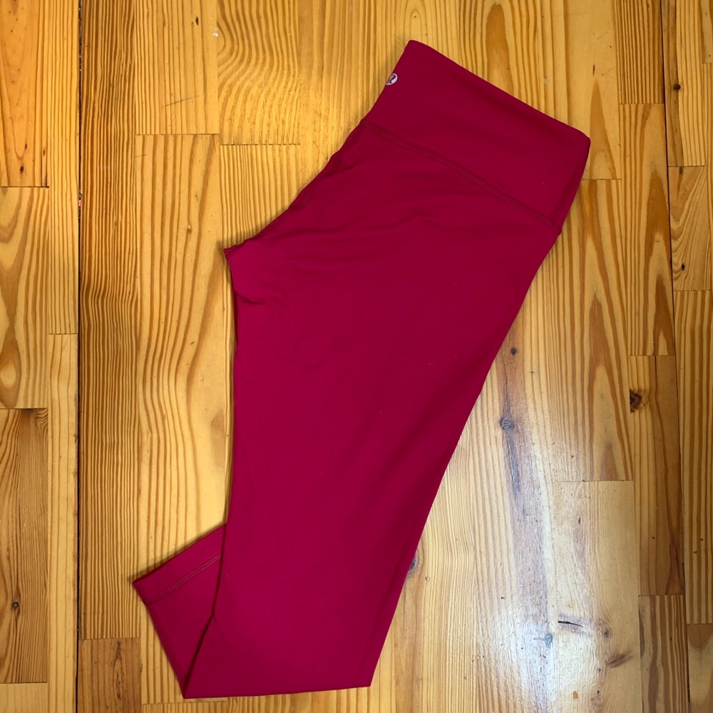 Pink Lululemon Workout leggings